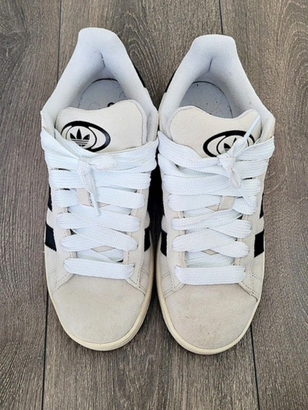 adidas Campus 00s Crystal White Core Black (Women's) ) Women's Sneakers US 9